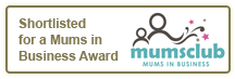 shortlisted for a Mums in Business award